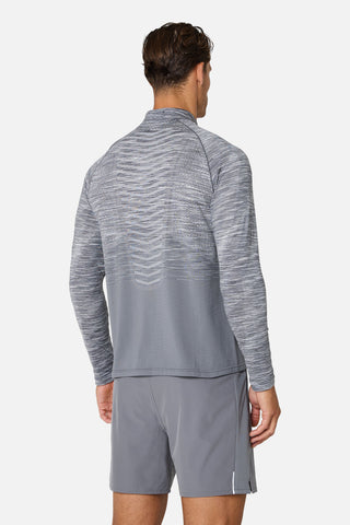 Trailberg Arc Seamless 1/4 Zip | Nightfall Grey