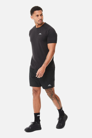 Trailberg Rapid Grid Tee | Urban Smoke/Moon Grey