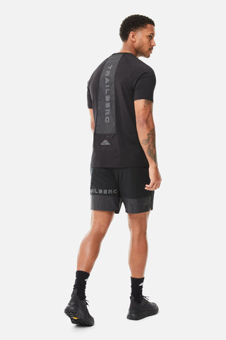 Trailberg Rapid Grid Tee | Urban Smoke/Moon Grey