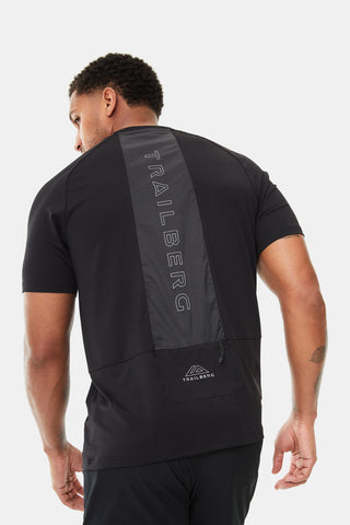 Trailberg Rapid Grid Tee | Urban Smoke/Moon Grey