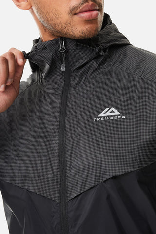 Trailberg Rapid Grid 2.0 Windbreaker | Urban Smoke/Moon Grey