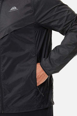 Trailberg Rapid Grid 2.0 Windbreaker | Urban Smoke/Moon Grey