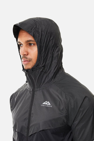 Trailberg Rapid Grid 2.0 Windbreaker | Urban Smoke/Moon Grey
