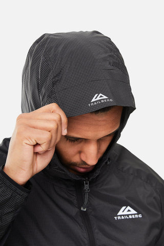 Trailberg Rapid Grid 2.0 Windbreaker | Urban Smoke/Moon Grey
