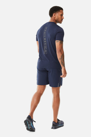 Trailberg Crest Tee | Black Iris