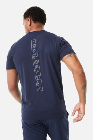 Trailberg Crest Tee | Black Iris