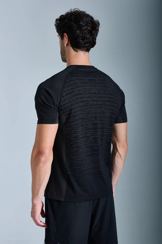 Trailberg Form Seamless Tee | Black/Moon Grey