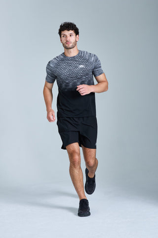 Trailberg Stride Seamless Tee | Moon Grey