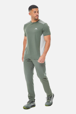 Trailberg Triathlon Tee | Dark Fern/Pine Dust