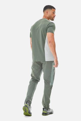 Trailberg Triathlon Tee | Dark Fern/Pine Dust