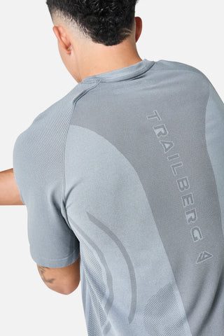 Trailberg Fusion Seamless T-Shirt | Lunar Grey/Graphite