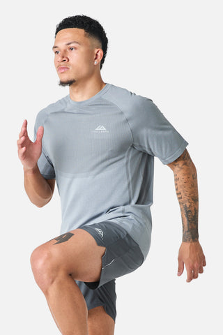 Trailberg Fusion Seamless T-Shirt | Lunar Grey/Graphite