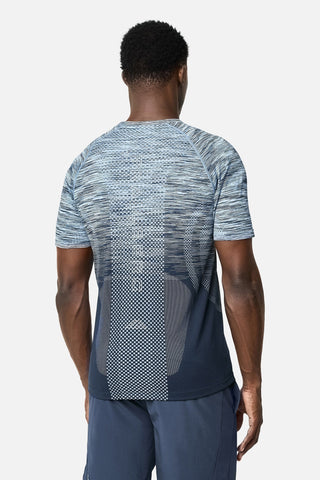 Trailberg Apex Seamless Tee | Storm Blue/Iceberg