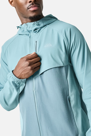 Trailberg SS26 Cloud Hood | Frosted Denim/Polar Breeze