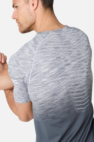 Trailberg Arc Seamless Tee | Graphite Grey/Lunar