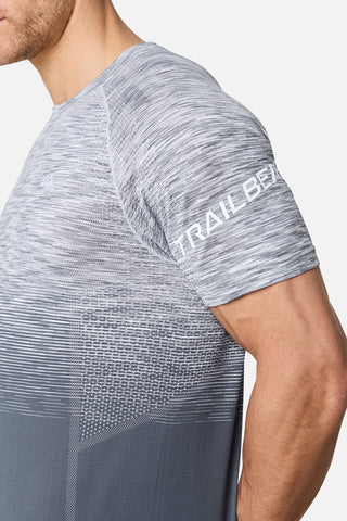 Trailberg Arc Seamless Tee | Graphite Grey/Lunar