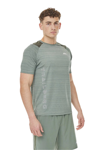Trailberg Triathlon Tee | Agave Green