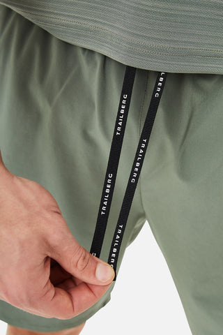 Trailberg Triathlon Shorts | Agave Green