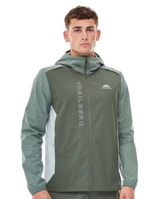 Trailberg Triathlon Windbreaker | Dark Fern/Pine Dust