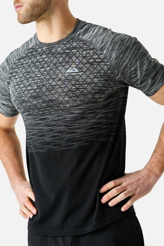 Trailberg Stride Seamless Tee | Moon Grey