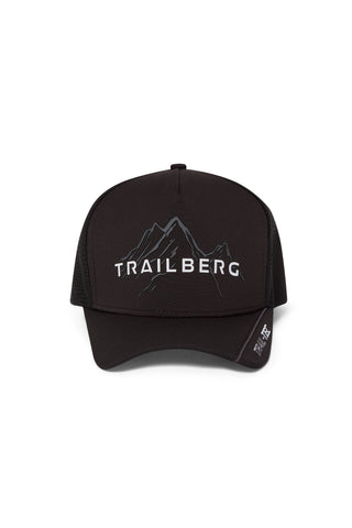 Trailberg Valkor Trucker Cap | Black/Volcano Grey