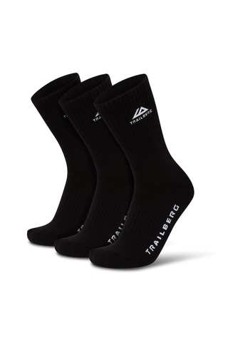 Trailberg Edgebound Socks 3 Pack | Black