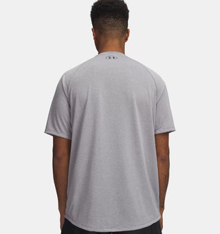 Under Armour Mens Tech 2.0 T-Shirt | Steel/Light Heather