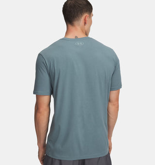 Under Armour Left Chest Logo Tee | Jasper Blue