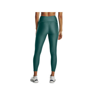 Under Armour Womens HeatGear Armour Hi-Rise Ankle Leggings | Coastal Teal