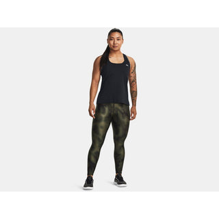 Under Armour Womens Heatgear Armour Printed Ankle Leggings | Marine OD