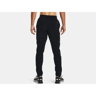 Under Armour Mens Stretch Woven Pants | Black/Pitch Grey