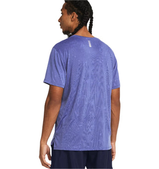 Under Armour Mens Launch Splatter Tee | Starlight/Downpour Grey