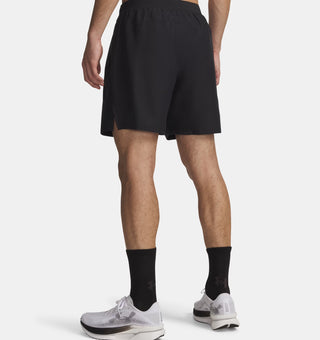 Under Armour Mens Launch 7" Shorts | Black/Reflective