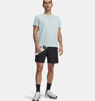Under Armour Mens Launch 7" Shorts | Black/Reflective