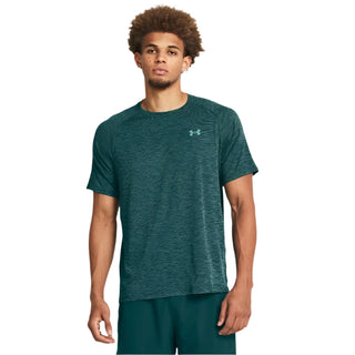 Under Armour Mens Tech Textured Tee | Hydro Teal