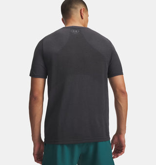 Under Armour Mens Vanish Seamless SS Tee | Castlerock/Black