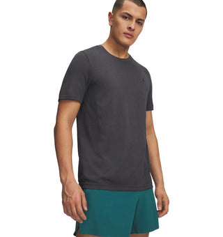 Under Armour Mens Vanish Seamless SS Tee | Castlerock/Black