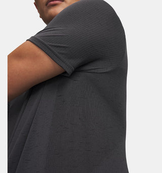 Under Armour Mens Vanish Seamless SS Tee | Castlerock/Black