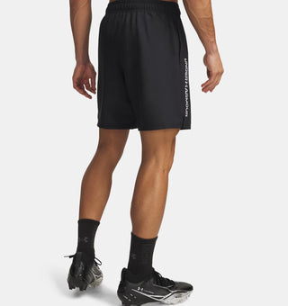 Under Armour Mens Wordmark Shorts | Black/White