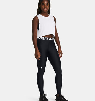 Under Armour Womens Heat Gear Authentics Leggings | Black