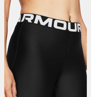 Under Armour Womens HeatGear Authentics 8" Shorts | Black