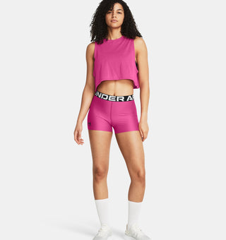 Under Armour Womens Heatgear Authentics Shorty | Astro Pink