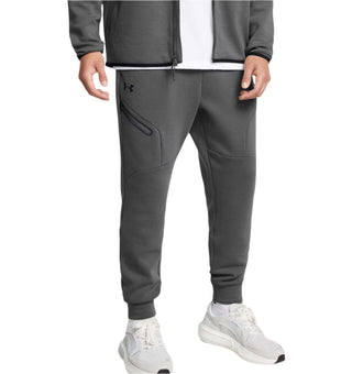 Under Armour Mens Unstoppable Fleece Joggers | Castlerock/Black