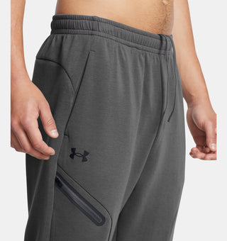 Under Armour Mens Unstoppable Fleece Joggers | Castlerock/Black