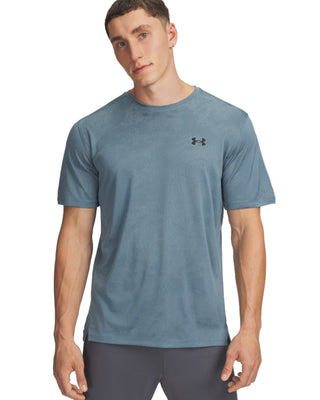 Under Armour Tech Vent Jacquard Tee | Jasper Blue