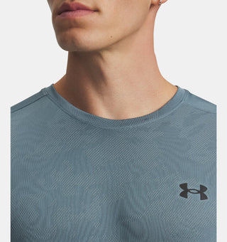 Under Armour Tech Vent Jacquard Tee | Jasper Blue