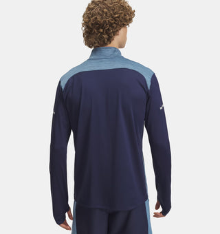 Under Armour Tech Utility 1/4 Zip | Washed Navy/Blue Smoke