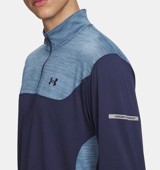 Under Armour Tech Utility 1/4 Zip | Washed Navy/Blue Smoke