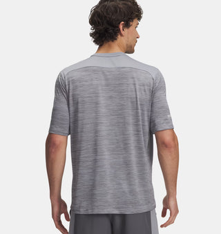 Under Armour Tech Utility SS Tee | Steel/White