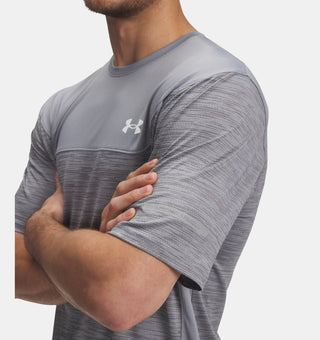 Under Armour Tech Utility SS Tee | Steel/White